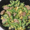 きらり流れ星's cooksnap of when they made 簡単⭐︎美味しい⭐︎ゴーヤの卵とじ.