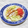 ＠迷子＠'s cooksnap of when they made 節約レシピ★ちくわとキャベツの塩焼きそば.