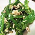こずっぴ's cooksnap of when they made ツナとピーマン大量！ごま油炒め.