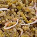いもっこ's cooksnap of when they made レンジ5分でＯＫ☆驚きのパラパラ炒飯.