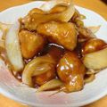 ちゃろげ's cooksnap of when they made 豚ヒレでうまっ♪うちの黒酢の酢豚.