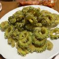 ハリピッピ's cooksnap of when they made ゴーヤのから揚げ.
