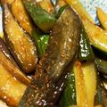 seacomet's cooksnap of when they made お手軽夏野菜料理！きゅうりとナスの夏炒め.