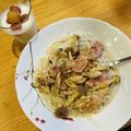 REIMURAKI's cooksnap of when they made 糖質0麺カルボナーラ(糸こんにゃくでも).