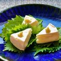 お料理ニャロメ's cooksnap of when they made 簡単和風おつまみ♪チーズ大葉包み山葵添え.
