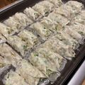 yuki♡70's cooksnap of when they made 包まないから超簡単♪棒餃子パーティー.