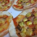 あっコ's cooksnap of when they made ＊餃子の皮でピザ＊.