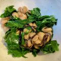 yu🐓's cooksnap of when they made 夏が旬！モロヘイヤと塩昆布のネバネバあえ.