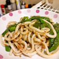 びすにゃー's cooksnap of when they made 簡単＊ピーマンおかかのあっさり焼きうどん.