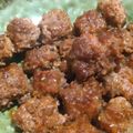 ちーまぐ's cooksnap of when they made 牛挽肉で～サイコロステーキ.