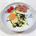 みぽぽ37's cooksnap of when they made おめかししてみた目玉焼き.