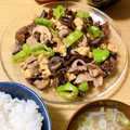 たけうちーの's cooksnap of when they made 簡単副菜★豚肉ときくらげの中華風炒め.