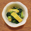 コムギ大好き's cooksnap of when they made 小松菜とお揚げの炊いたん(煮物)　どすぇ.