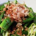 クックD9CADA☆'s cooksnap of when they made レンジだけで簡単！オクラのおひたし.