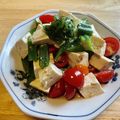 さすらい's cooksnap of when they made オクラと豆腐のコロコロサラダ.