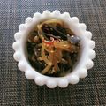 ♥黒チワワ♥'s cooksnap of when they made ご飯にもおつまみにも【茎わかめのきんぴら.