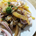 mufuron's cooksnap of when they made 簡単！イカ下足と☆ジャガイモのバター炒め.