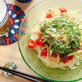 一番星寿美次郎's cooksnap of when they made ツナとトマトのぶっかけそうめん 何食べ.