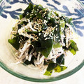 みなとのまんま's cooksnap of when they made もやしは便利☆もやし若布のゆかり和え.
