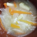 プルンバゴ's cooksnap of when they made 大根 人参 油揚げの味噌汁^^.