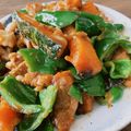 あっちゃんキッチン♪'s cooksnap of when they made 豚こまかぼちゃピーマンのピリ辛みそ炒め.