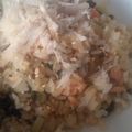 KissHug☆'s cooksnap of when they made 大葉にんにく醤油で★高菜チャーハン.