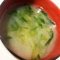 平野モコ's cooksnap of when they made ☆あおさの味噌汁☆.