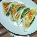 Coo1215's cooksnap of when they made はんぺんの大葉チーズ挟み焼き.