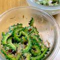 ルぴあ's cooksnap of when they made 簡単すぎるゴーヤのおひたし.