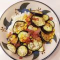 さおりらっくま's cooksnap of when they made コーンとなすベーコンのバター炒め.