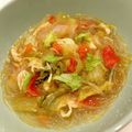 悠LOVE航's cooksnap of when they made 旨味凝縮☆炒めトマトのカレー春雨スープ！.