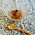 yesmama's cooksnap of when they made 材料２品で簡単！ミニトマトのシャーベット.