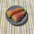 yesmama's cooksnap of when they made 簡単★生ハムメロン.