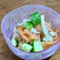 まいもちくま's cooksnap of when they made ☆サーモンときゅうりのマリネ☆.
