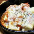 でへっ's cooksnap of when they made 簡単☆厚揚げのキムチチーズ焼き.