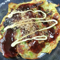 重次郎's cooksnap of when they made たこ焼きの粉でお好み焼き♪.