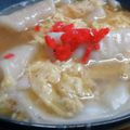 ちくわ君's cooksnap of when they made リメイク☆餃子玉子スープで美味しさ倍増♡.