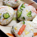 ⭐とっくん⭐'s cooksnap of when they made カニカマときゅうりのさっぱりおにぎり.