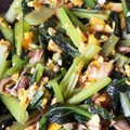 lucky2000's cooksnap of when they made ごま油香る♪ 小松菜と卵の中華炒め.