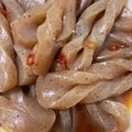 KAAASM's cooksnap of when they made 手編みが可愛い♡こんにゃくの甘辛煮.