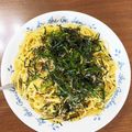 ピッピーーー's cooksnap of when they made 簡単！絶品！シソとしらすのパスタ.