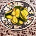 クレイプメートル's cooksnap of when they made あっさり味のたたきキュウリ漬け.