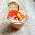悠LOVE航's cooksnap of when they made トマトと豆乳の冷製スープ.