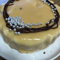 ♪マロゲ♪'s cooksnap of when they made キャラメルムースケーキ.