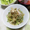 ネコかえる's cooksnap of when they made 鶏ともやしときゅうりの中華サラダ.