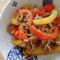 umi☆neco's cooksnap of when they made カラーピーマンとしらすのきんぴら.