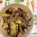 おはなすき's cooksnap of when they made さつまいもの鶏そぼろあん〜♪♪.