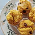 umi☆neco's cooksnap of when they made ハロウィン☆かぼちゃマフィン.