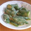 えりこ82☆'s cooksnap of when they made ♪♪オクラのぬた和え♪♪.