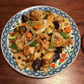 こつゆ514's cooksnap of when they made 鶏と根菜とあるもの野菜の黒酢あん.